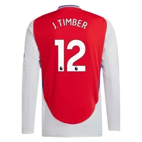 J.Timber Arsenal Hjemmebanetrøje 2024/2025 Langærmet